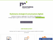 Tablet Screenshot of mixcreativo.it